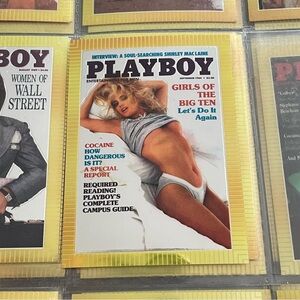 90s Vintage Playboy Chromium Cover Card Collectors 1995 #70